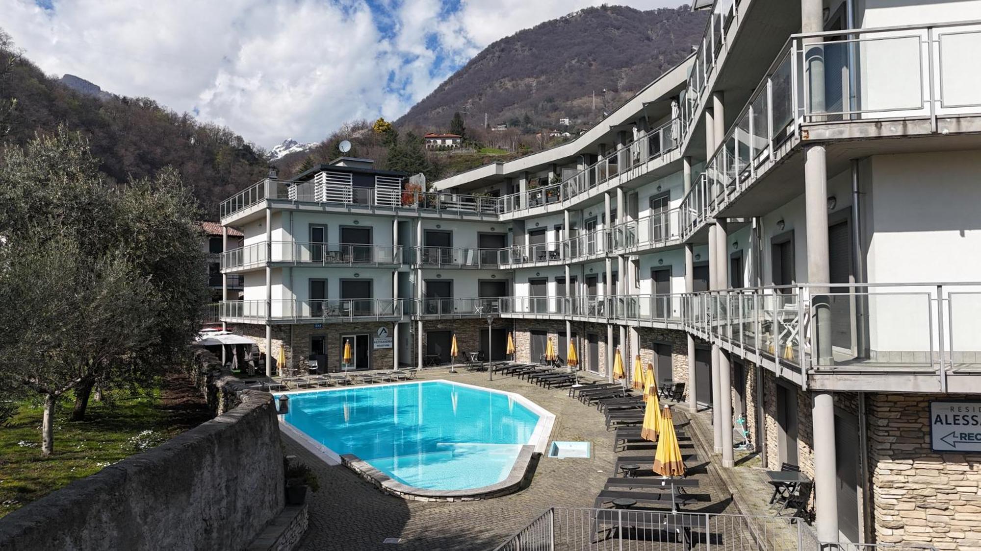 Hotel Residence Alessandra Domaso Εξωτερικό φωτογραφία